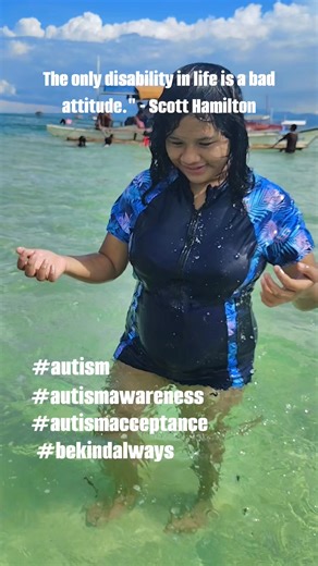 793 reactions · 68 shares | The only disability in life is a bad attitude." - Scott Hamilton #autism #autismawareness #autismacceptance #love | Daisy R. Cabrera II | Facebook
