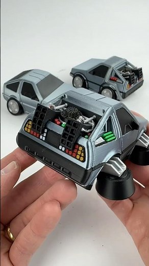 Tooned DeLorean Time Machine Back to the Future