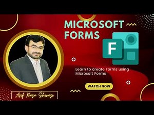 How to create Forms using Microsoft Forms? (in Urdu/Hindi)