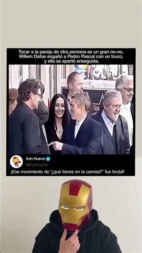 Willem Dafoe engaña a Pedro Pascal sobre los límites de pareja