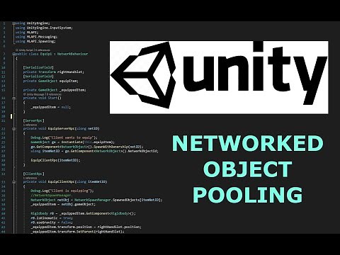Unity Multiplayer Tutorial: Destroy Items and Networked Object Pooling using MLAPI