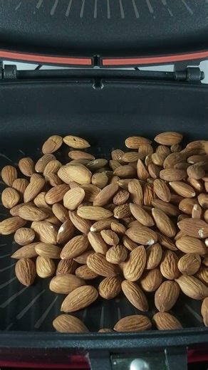 Have you tried roasting almonds like this?
