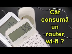 Câtă electricitate consumă un router wireless