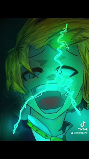 TikTokにより参考→「紫々」様 物間寧人を洒落た感じで描いてみた！