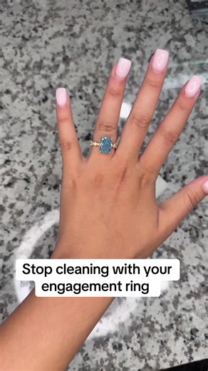 Silicone Engagement Backup Ring for Safe Cleaning