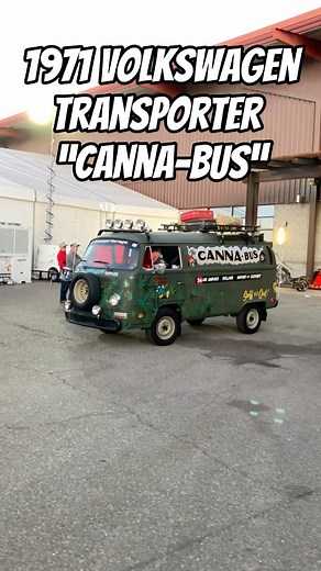 1.7K views · 1.4K reactions | 1971 Volkswagen Transporter Canna-Bus #volkswagen #transporter #bus #vwbus #cheechandchong #carvideos #bjac | ClassicCars.com | Facebook