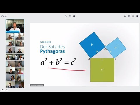 Schulunterricht mit alfaview