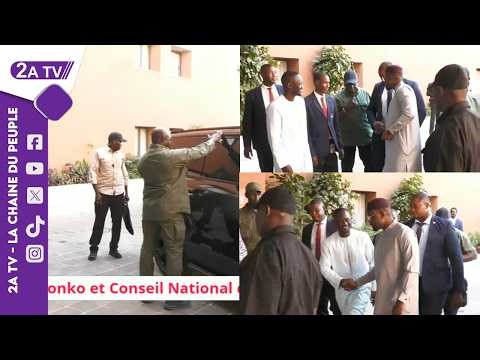 Breaking news: PROS arrive at the Azalaï Hotel | PASTEF National Council meeting