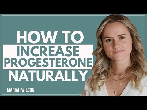 Progesterone: Improve Progesterone Levels Naturally to Support Ovulation