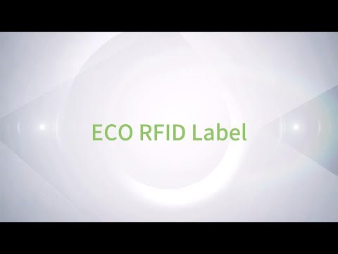 ECO RFID Label – Sustainable Design #ECORFID #sustainabletechnology #RFID #ecofriendly