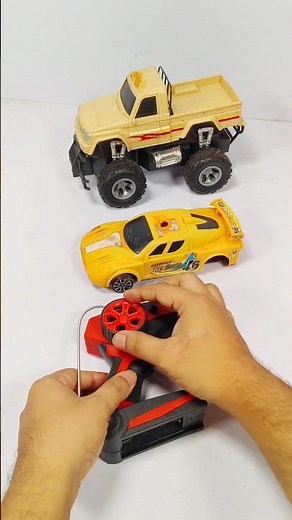 RC car with DC motor / Remote control car / unboxing Remote wali car / Remote car Powered by Motor