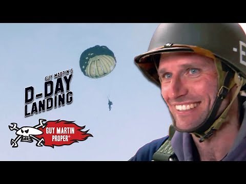 Guy's First D-Day Jump | Guy Martin Proper