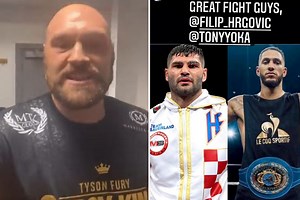 Fury wants to see Hrgovic vs Yoka next with winner facing Usyk for world title