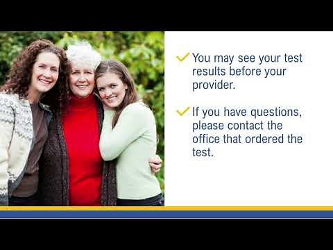 Access Your Test Results via MyWellSpan