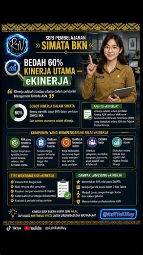 BEDAH 60% KINERJA SIMATA 🔥 eKinerja Ternyata Sangat Menentukan!
