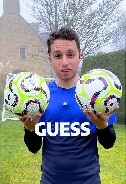 Which football is FAKE? #football #fake #real #guess