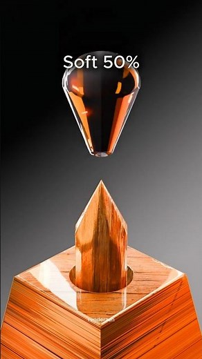 🔥0% vs 100%🔥 Soft Body Simulation in Blender 3D Hyper Realistic — So Satisfying to Watch!