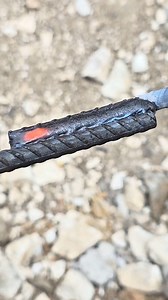 strong welding type on threaded iron rod #iron #welder #art #welding | Iron Welder Art