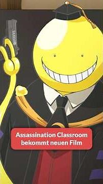 New cinema news about Assassination Classroom 🔥 German release dates confirmed