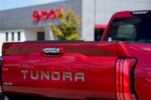 Toyota recalls 162,000 trucks over faulty screens