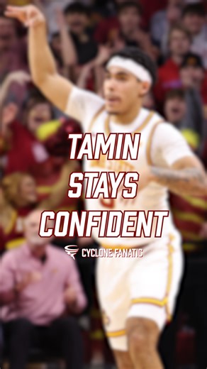 Tamin Lipsey's two threes in the second brought the roof down at Hilton Coliseum. Despite a recent shooting slump, Lipsey has been focused on staying confident no matter what. | CycloneFanatic