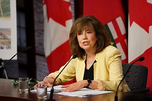 The Ontario government's process for choosing protected Greenbelt land to open up for housing development was biased in favour of certain developers and landowners who had timely access to the housing minister's chief of staff, Auditor General Bonnie Lysyk said Wednesday. Premier Doug Ford acknowledged the process could have been better, but said this was necessary to meet the province's housing target of 1.5 million homes. Read more: www.cbc.ca/1.6930390 | CBC News