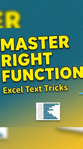 What is the RIGHT Function in EXCEL?