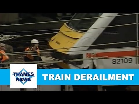 Euston Train Derailment | Thames News Archive Footage