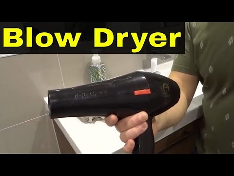 How To Clean A Blow Dryer Filter-Smelly Hair Dryer Fix