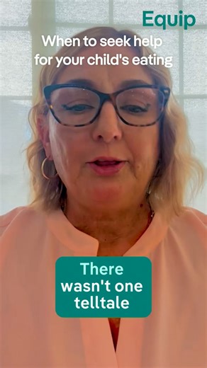 Trust your instincts—Equip offers virtual treatment to help your child recover from an eating disorder at home. | Equip | Facebook