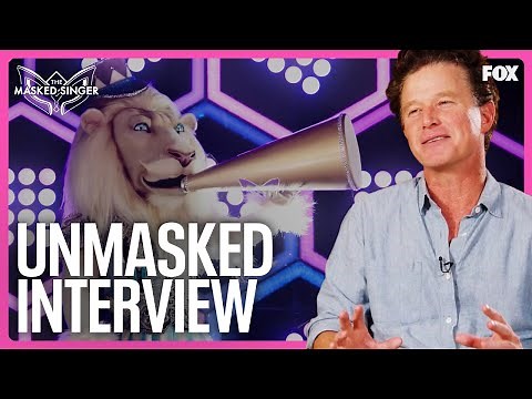 Unmasked Interview: Sir Lion (Billy Bush) | Season 11 | The Masked Singer