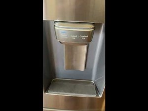 Fixing a Drip in a Samsung Refrigerator Water Dispenser. Video Jul 07, 6 08 05 PM