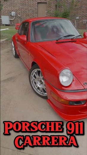 The Legendary Porsche 911 Carrera (964): A Track-Ready Masterpiece