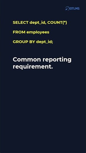 Oracle SQL PLSQL interview- emp count