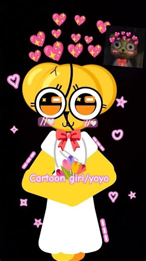 cartoon girl/yoyo