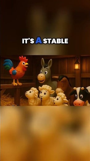 Nativity Animals React to Baby Jesus' Arrival