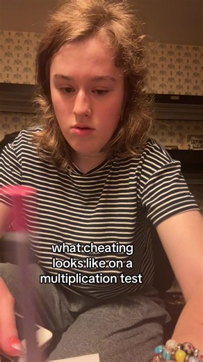 What Cheating Looks Like on a Multiplication Test — Funny Student Answers