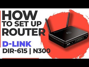 ✅ How to Set Up D-Link DIR-615 WiFi Router | How to Setup D-LINK N300 DIR-615