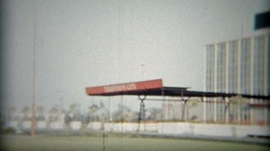 HOLLYWOOD, CALIFORNIA 1953: CBS studios other LA landmark signage of the times.