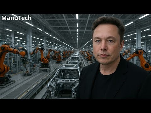 Inside Billionaire Elon Musk's Futuristic Car Factory