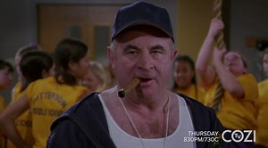 1.4K views · 52 reactions | Bob Hoskins guest stars as Coach Fuller, the gym teacher who terrified Frasier as a child. And now Frasier can only see his bullying coach while dating his new tennis partner turned girlfriend Chelsea, played by The Gilded Age's Jeanne Tripplehorn. Will they be the perfect match after all? Find out on "Trophy Girlfriend" TONIGHT at 8:30PM/7:30C on COZI TV! | Cozi TV | Facebook