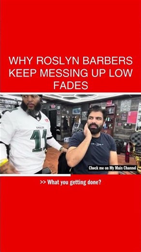 Why Roslyn Barbers Keep Failing at Low Fades #BarberFails #LowFadeTroubles