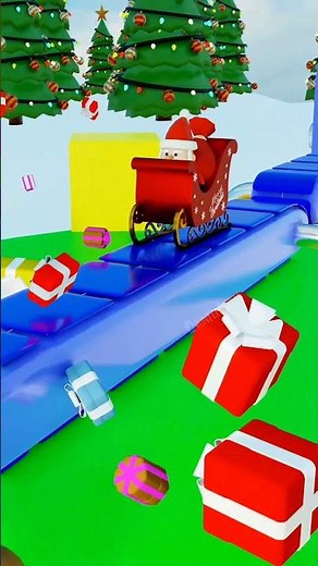 Santa’s Christmas Machine 🎁🎄 | Marry Christmas #oddlysatisfying