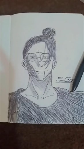 skech drawing tutorial for beginners #anime #drawing #youtubeshorts #viralshorts