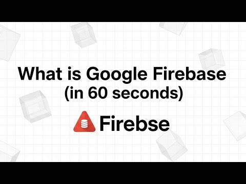 What is Google Firebase (in 60 seconds)