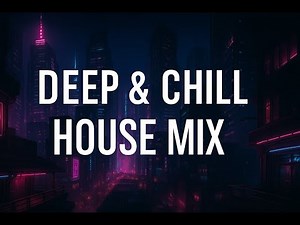 Deep & Chill House Mix 🏙️ | Late Night Vibes for Focus, Relax, or Drive | Late Night FM