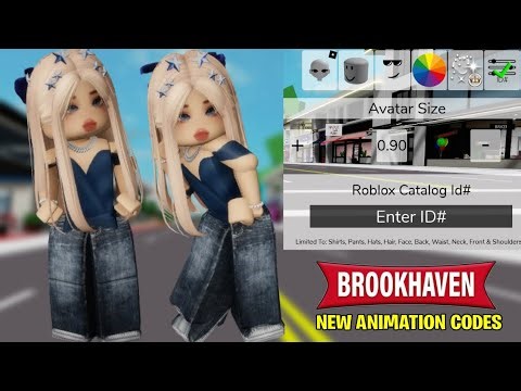 NEW!! SECRET IDLE ANIMATION ID/Code Di Brookhaven RP - Roblox
