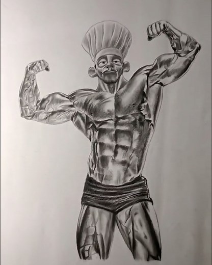 This artist his made his own version of the Ratatouille movie - but the characters are all ripped 💪 | UNILAD