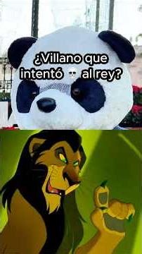 ¿Villano que intentó eliminar al rey? 💀 #disney #trivia #peliculas