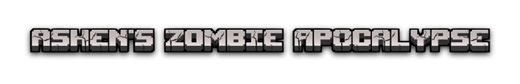 Ashen's Zombie Apocalypse Minecraft Data Pack